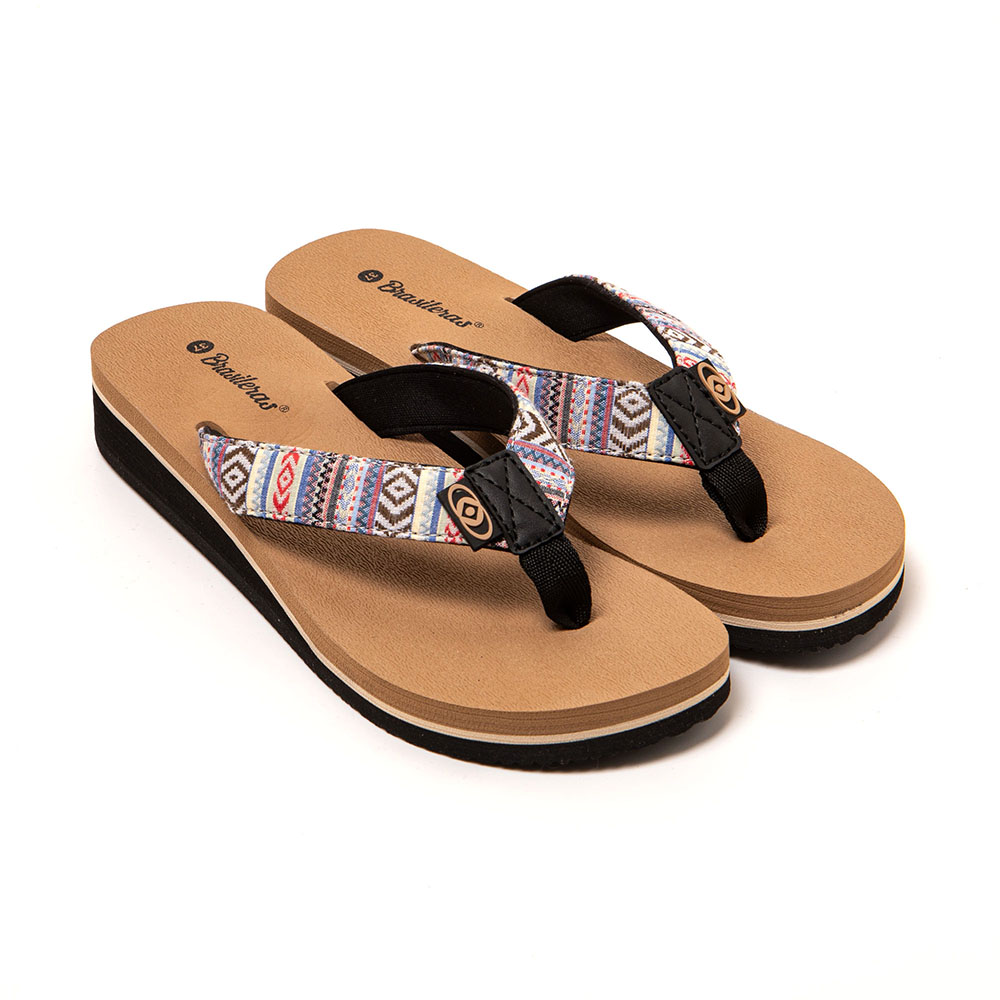Footwear Brasileras Flip Flops Flip-flops Maya Color Beige